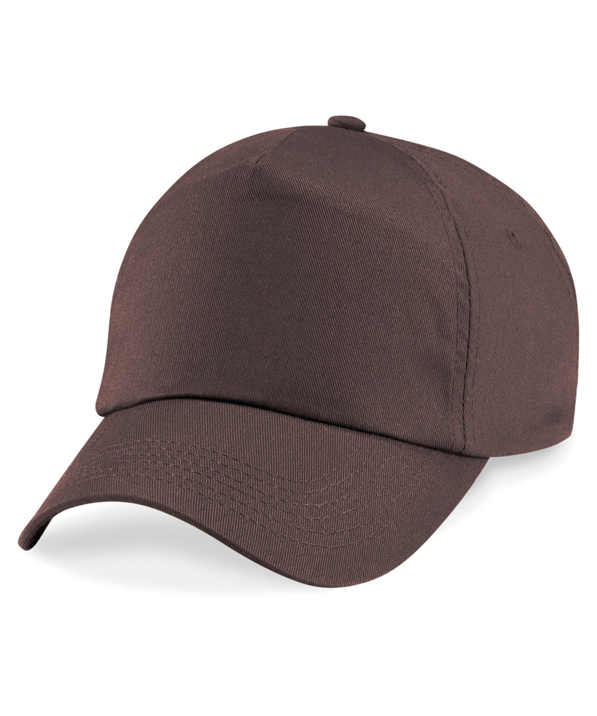 Caps - Stilren och Mångsidig 5-Panel Keps för Alla Chocolate One size