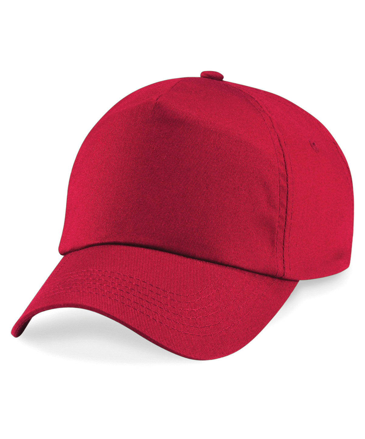 Caps - Stilren och Mångsidig 5-Panel Keps för Alla Classic Red One size