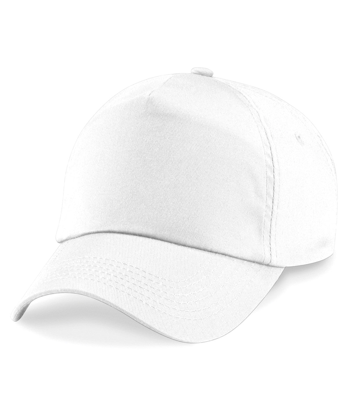 Caps - Stilren och Mångsidig 5-Panel Keps för Alla White One size