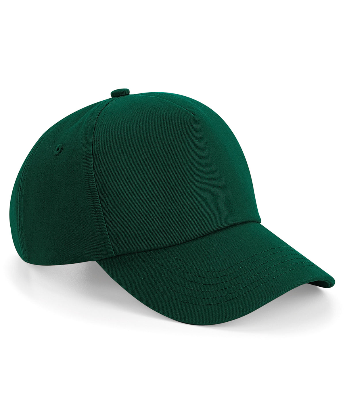 Caps - Modern 5-panel keps Bottle Green One size