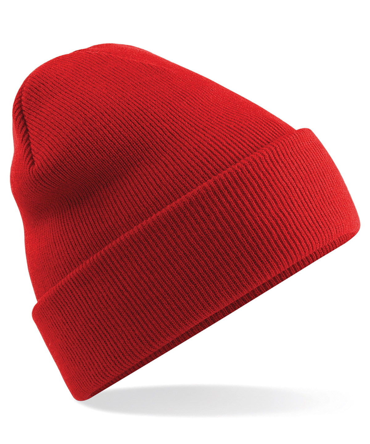 Beanies - Ekologisk bomullsmössa Bright Red One size