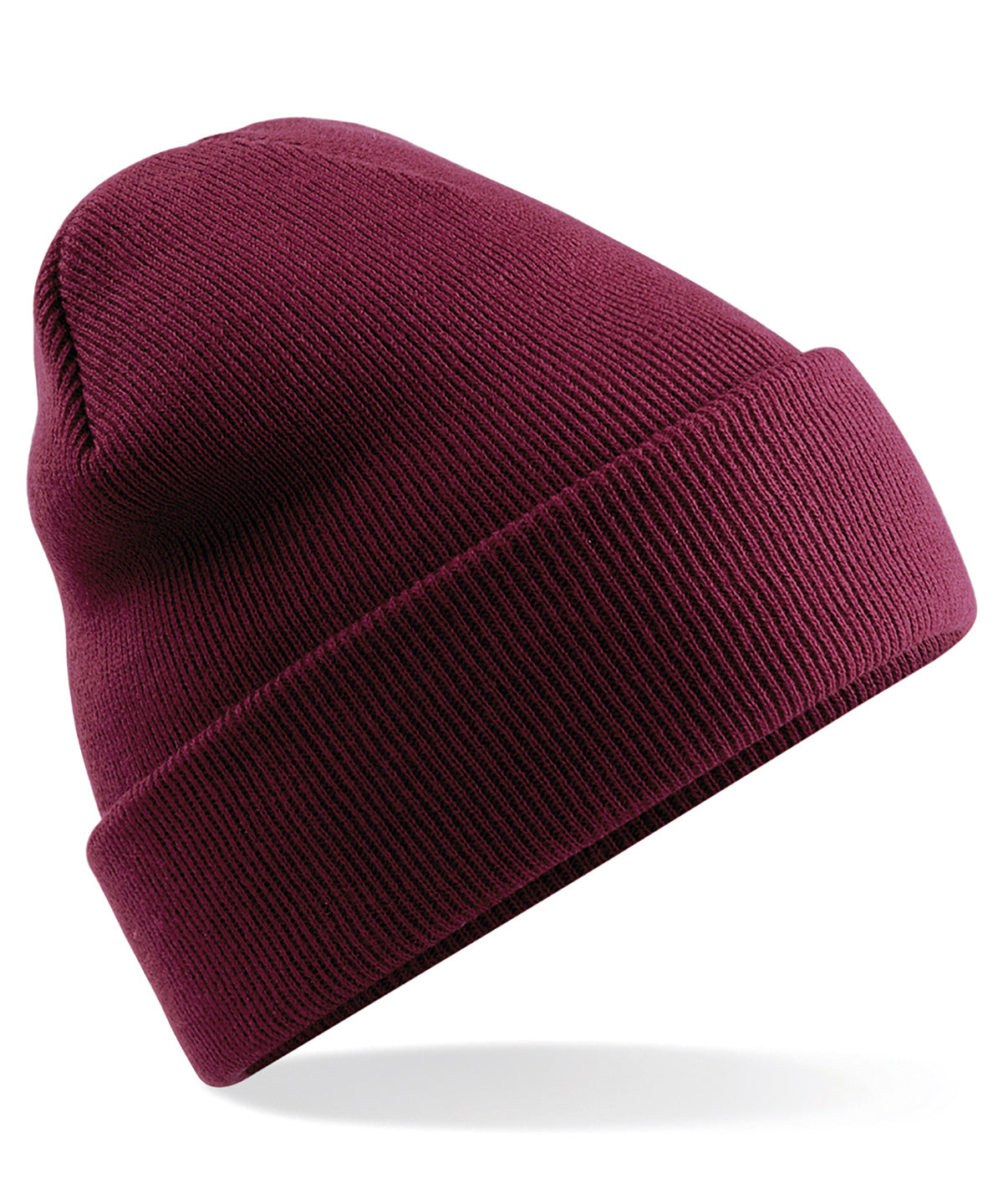 Beanies - Ekologisk bomullsmössa Burgundy One size