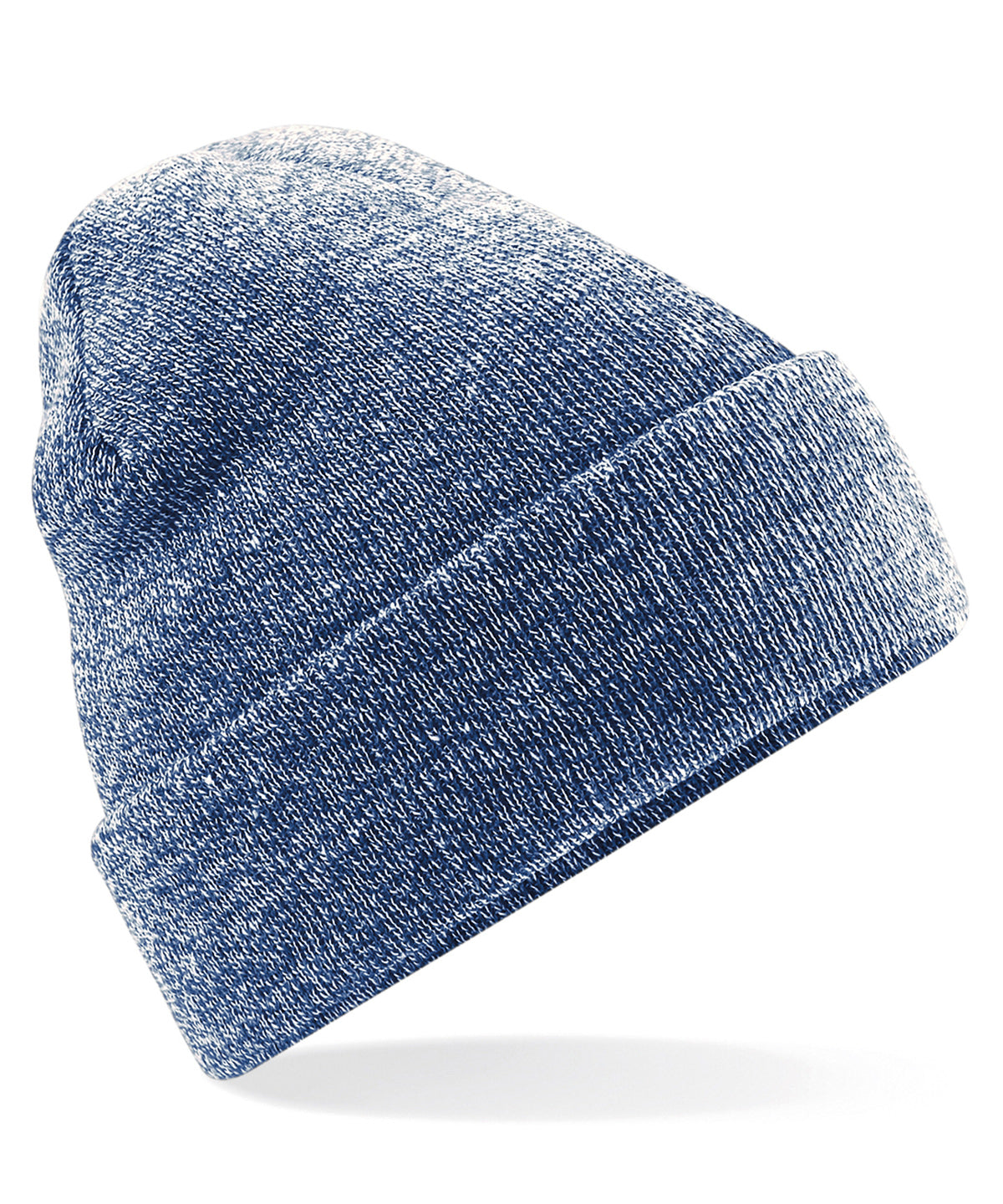 Beanies - Ekologisk bomullsmössa Heather Navy One size