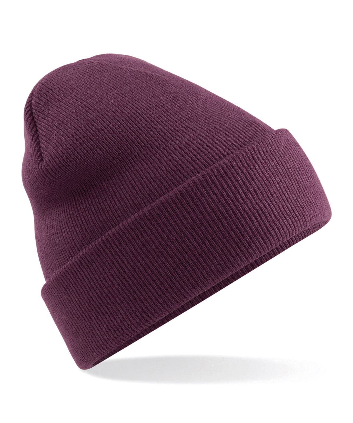 Beanies - Ekologisk bomullsmössa Plum One size