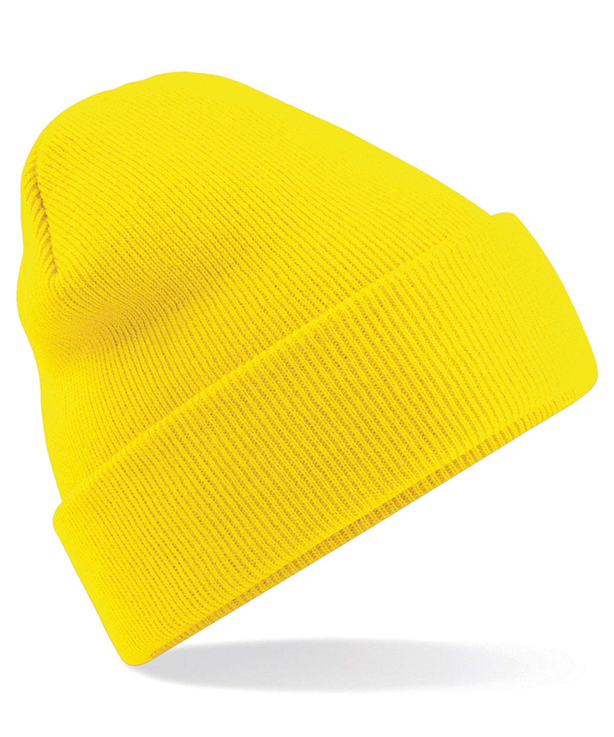 Beanies - Ekologisk bomullsmössa Yellow One size