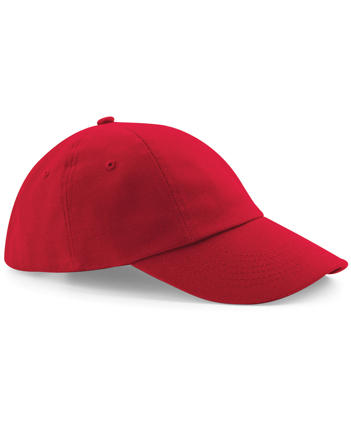 Caps - Lågprofil Heavy Cotton Drill Keps Classic Red One size