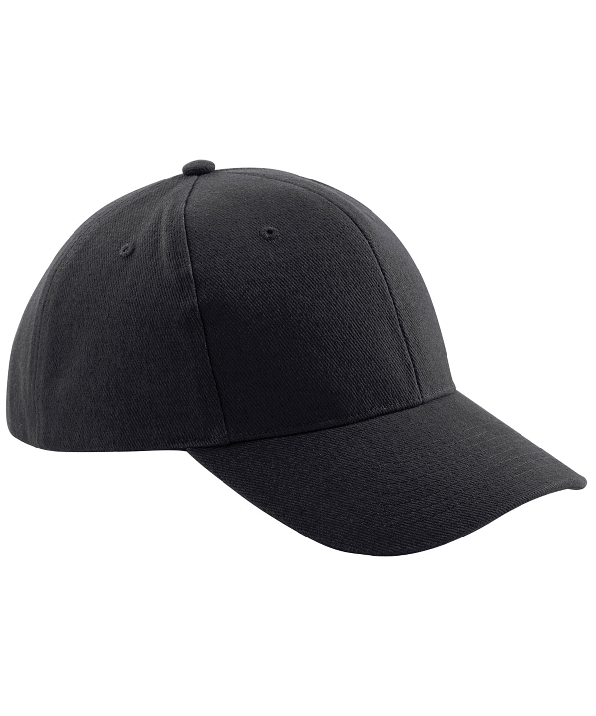 Caps - Pro-stil Tyngd Borstad Bomull Keps Black One size