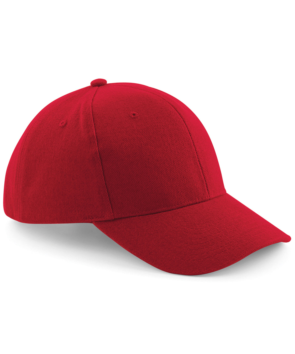 Caps - Pro-stil Tyngd Borstad Bomull Keps Classic Red One size