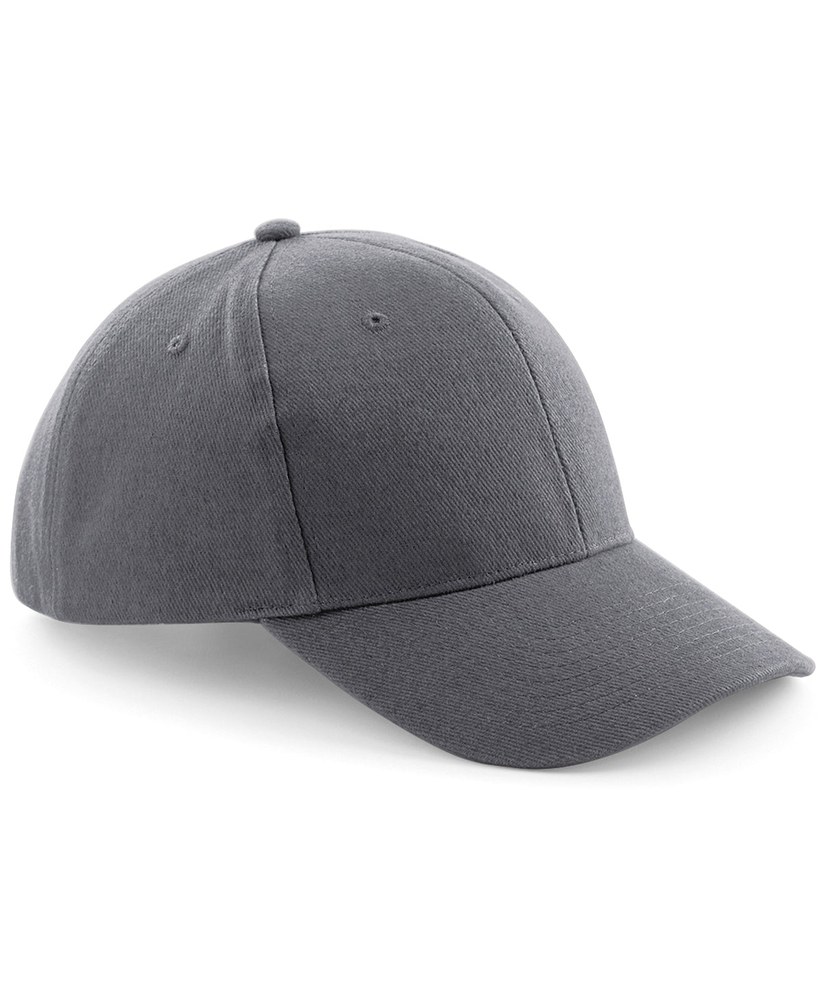 Caps - Pro-stil Tyngd Borstad Bomull Keps Graphite Grey One size