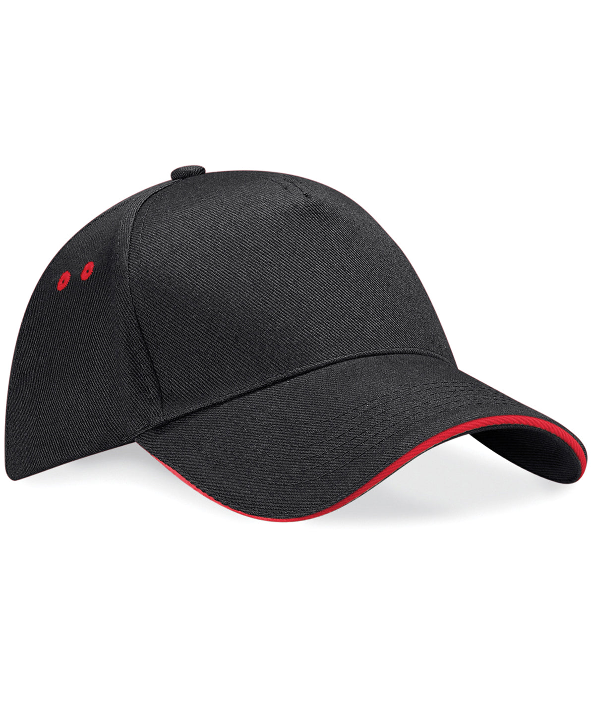 Caps - Ultimate 5-panel keps Black Classic Red One size