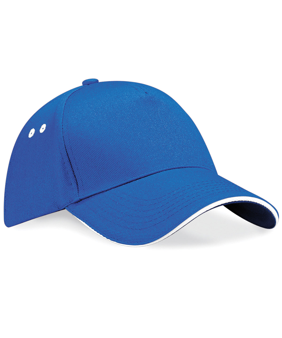 Caps - Ultimate 5-panel keps Bright Royal White One size