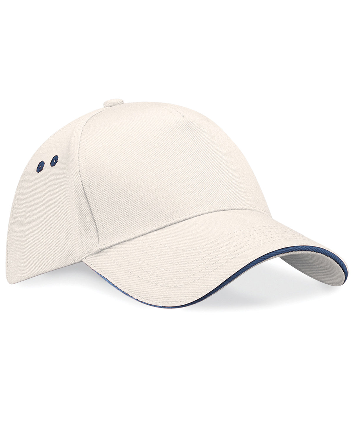 Caps - Ultimate 5-panel keps Putty French Navy One size