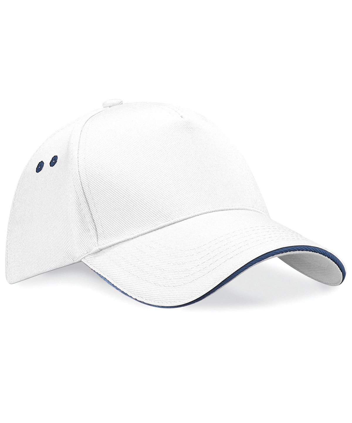 Caps - Ultimate 5-panel keps White French Navy One size