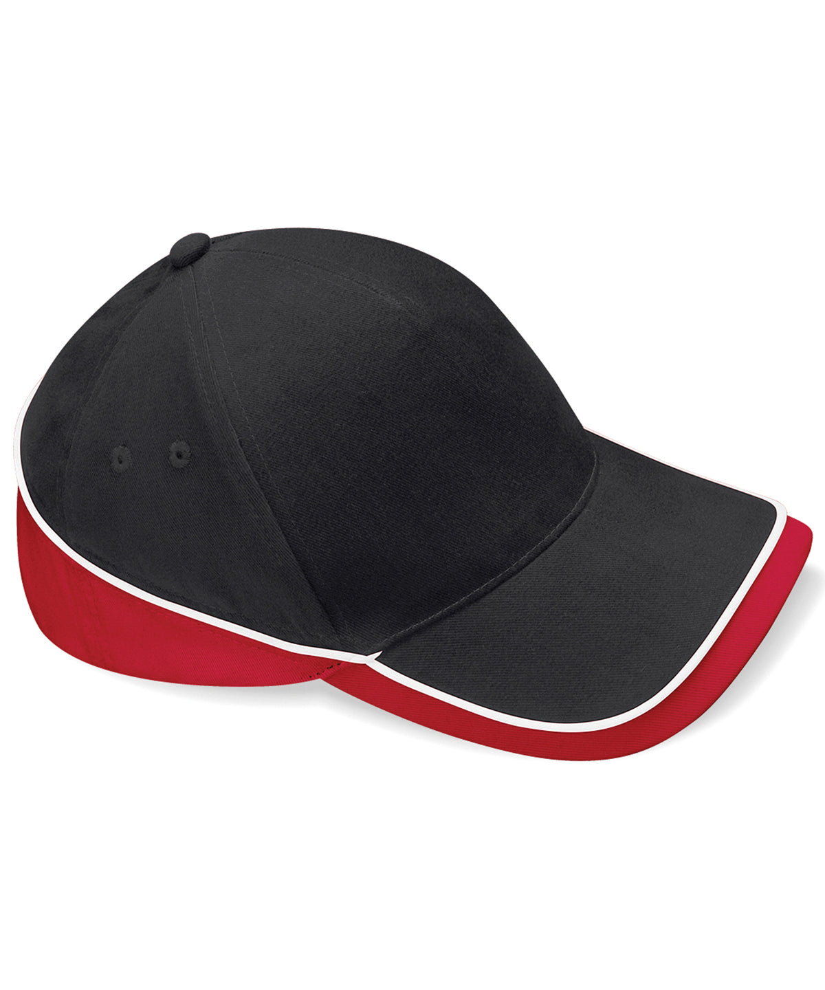 Caps - Tävling Caps för Teamwear Black Classic Red White One size