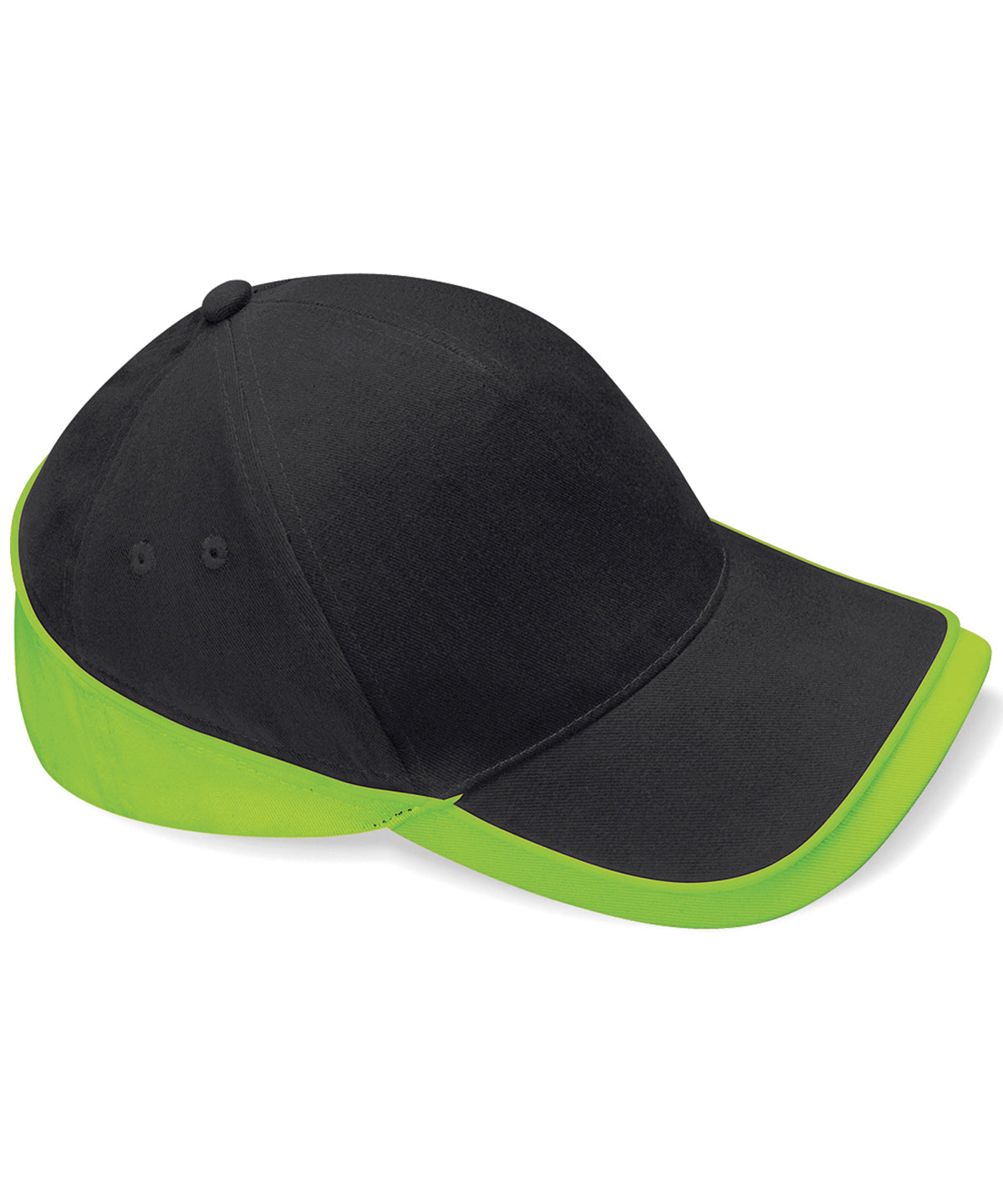 Caps - Tävling Caps för Teamwear Black Lime Green One size