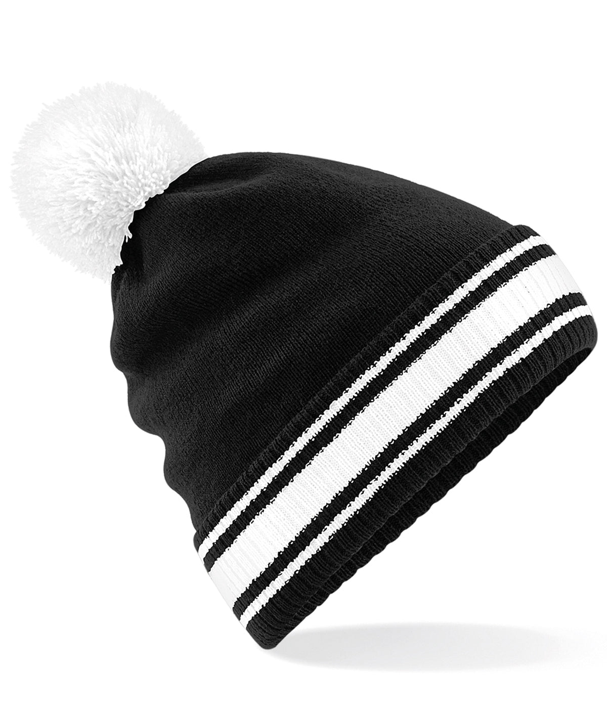 Beanies - Stadion Beanie Black White One size