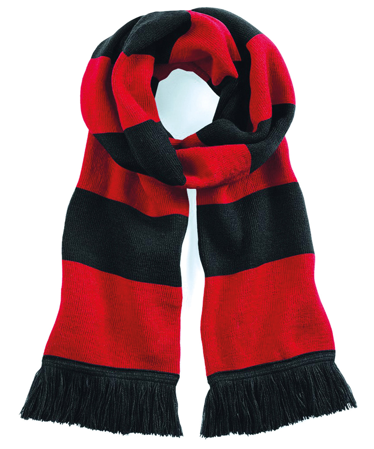 Scarves - Stadionscarf Black Classic Red One size