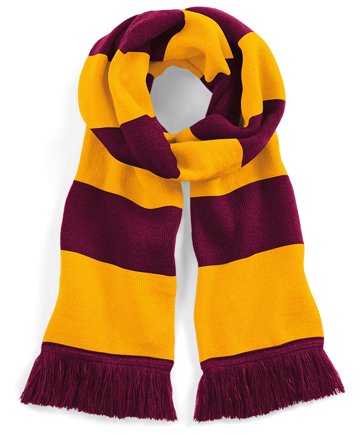 Scarves - Stadionscarf Burgundy Gold One size