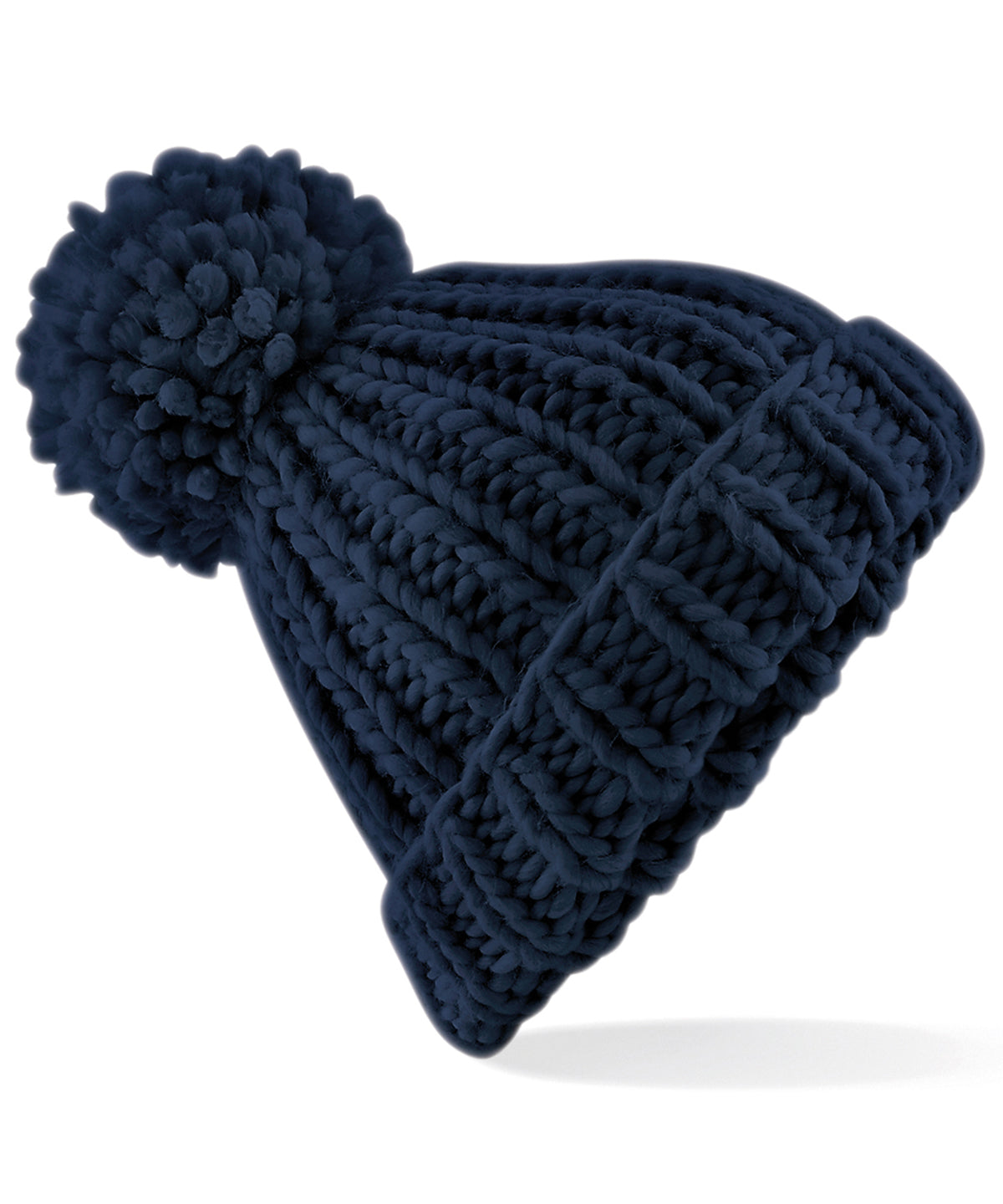 Beanies - Handstickad Beanie French Navy One size