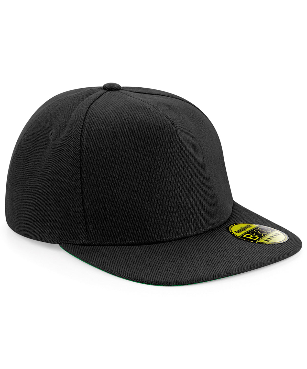 Caps - Platt snapback med unik design för en personlig stil Black Black One size