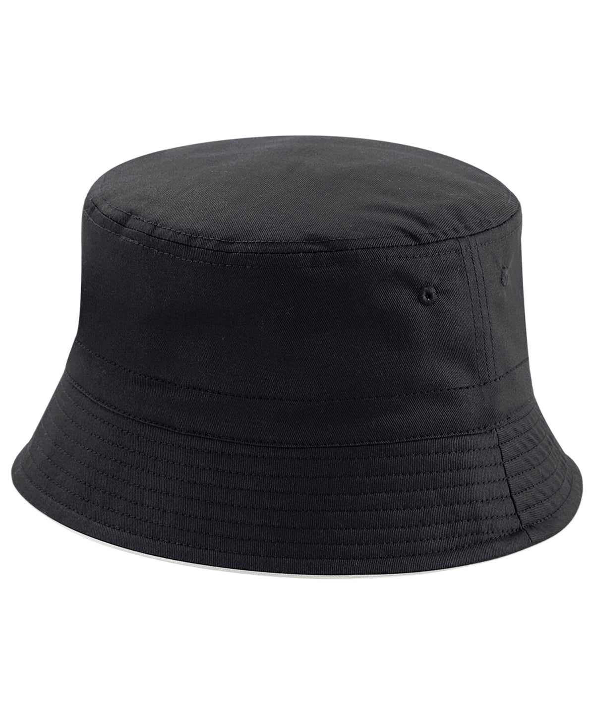 Hats - Vändbar Buckethatt Black Light Grey