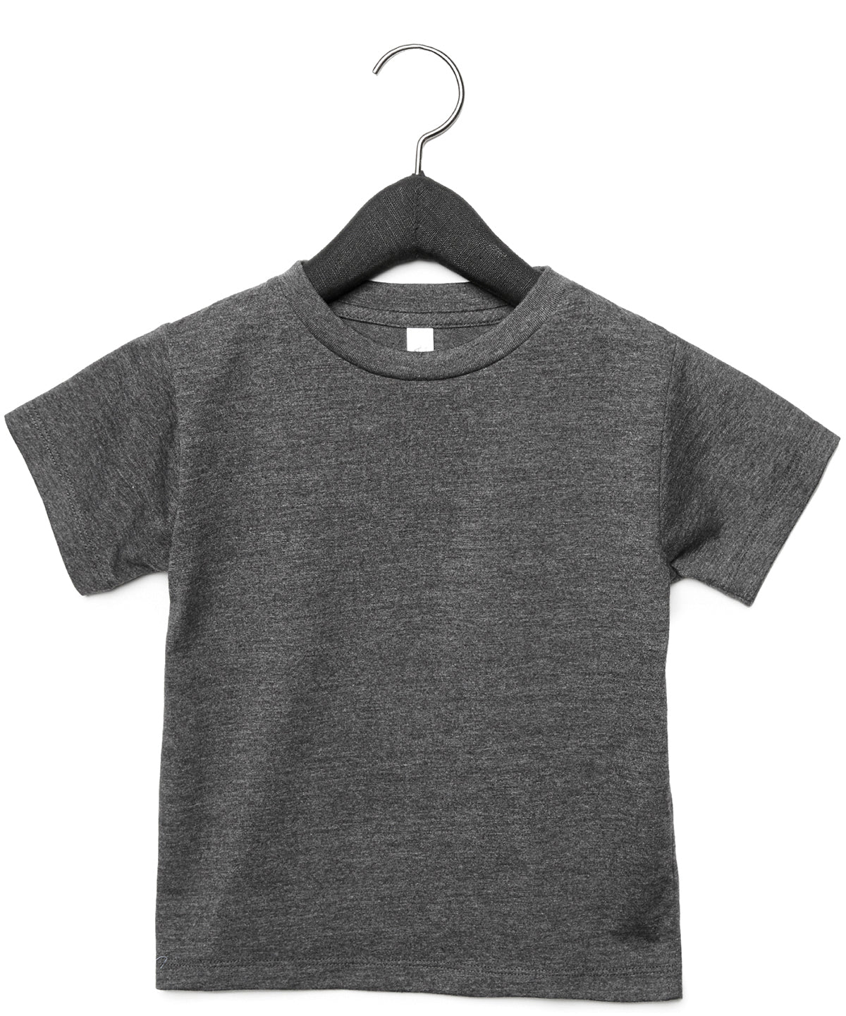 T-Shirts - Kortärmat Linne för Småbarn Dark Grey Heather