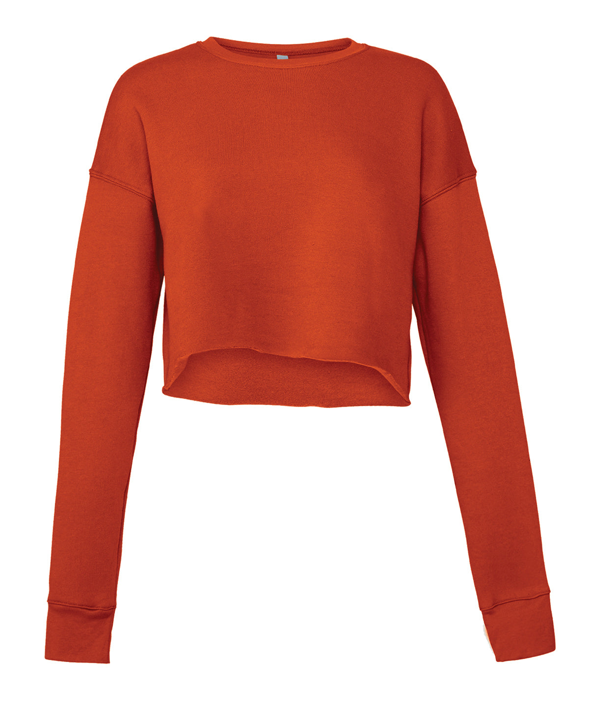 Fleece - Dam Cropped Crew Fleece Brick