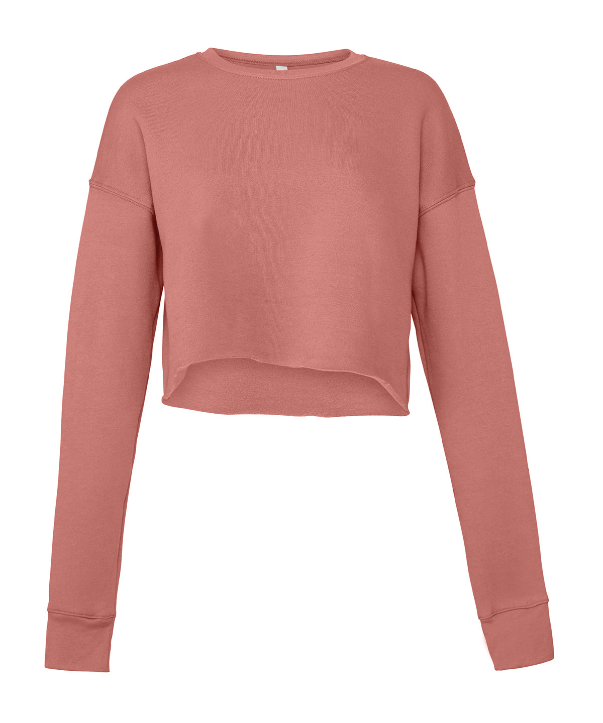 Fleece - Dam Cropped Crew Fleece Mauve