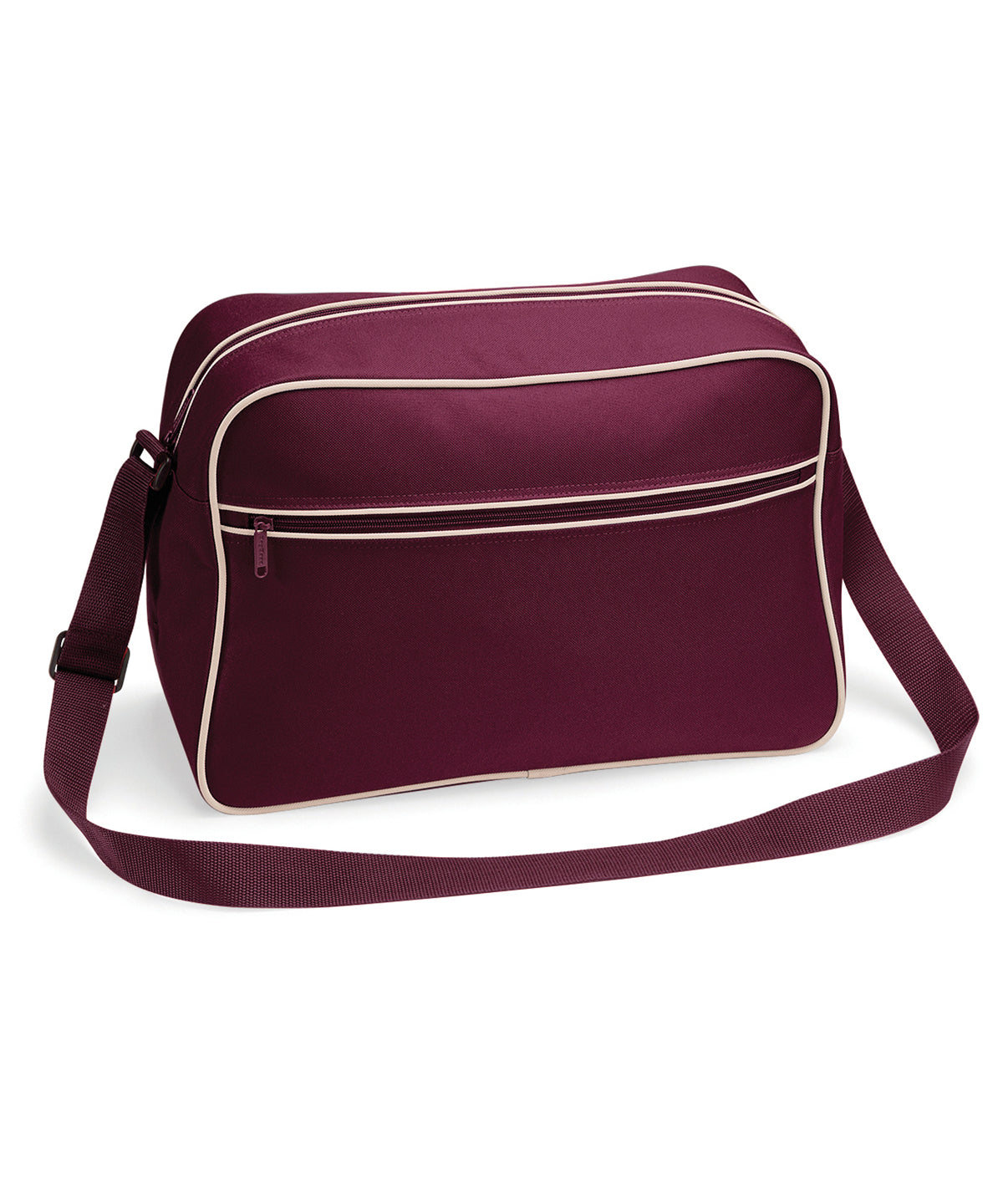 Bags - Retro Axelremsväska Burgundy Sand One size