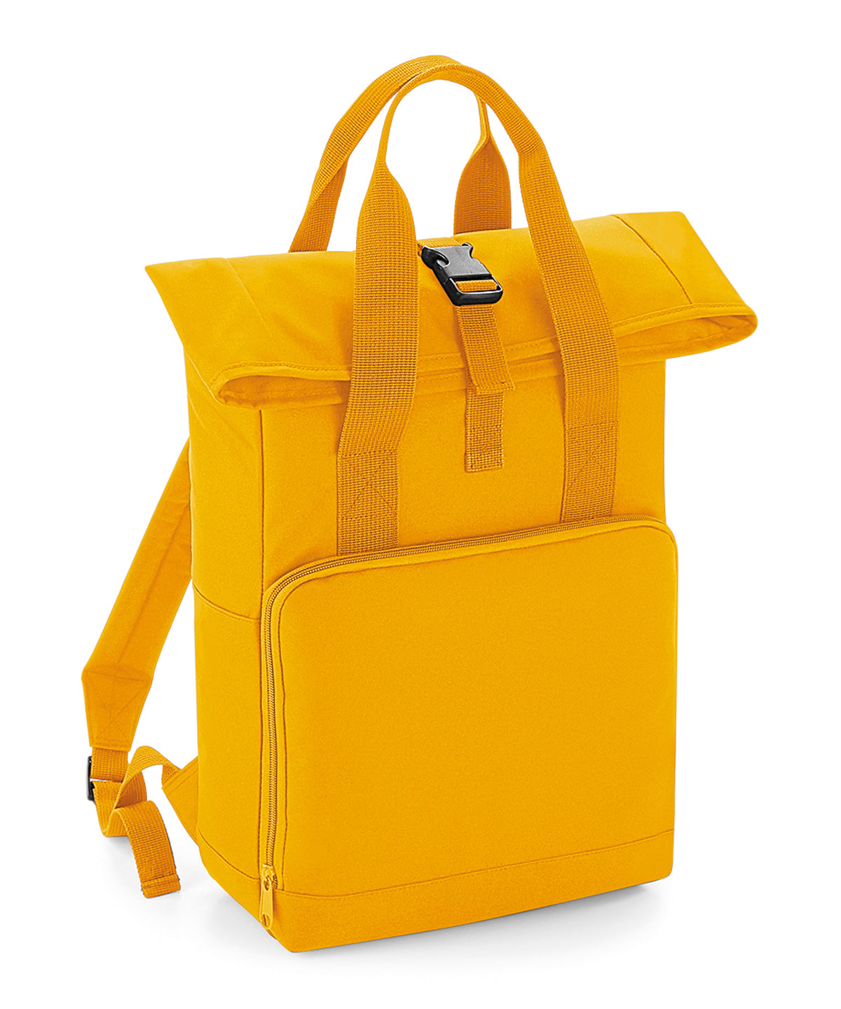 Bags - Tvåhands rulltoppryggsäck Mustard One size