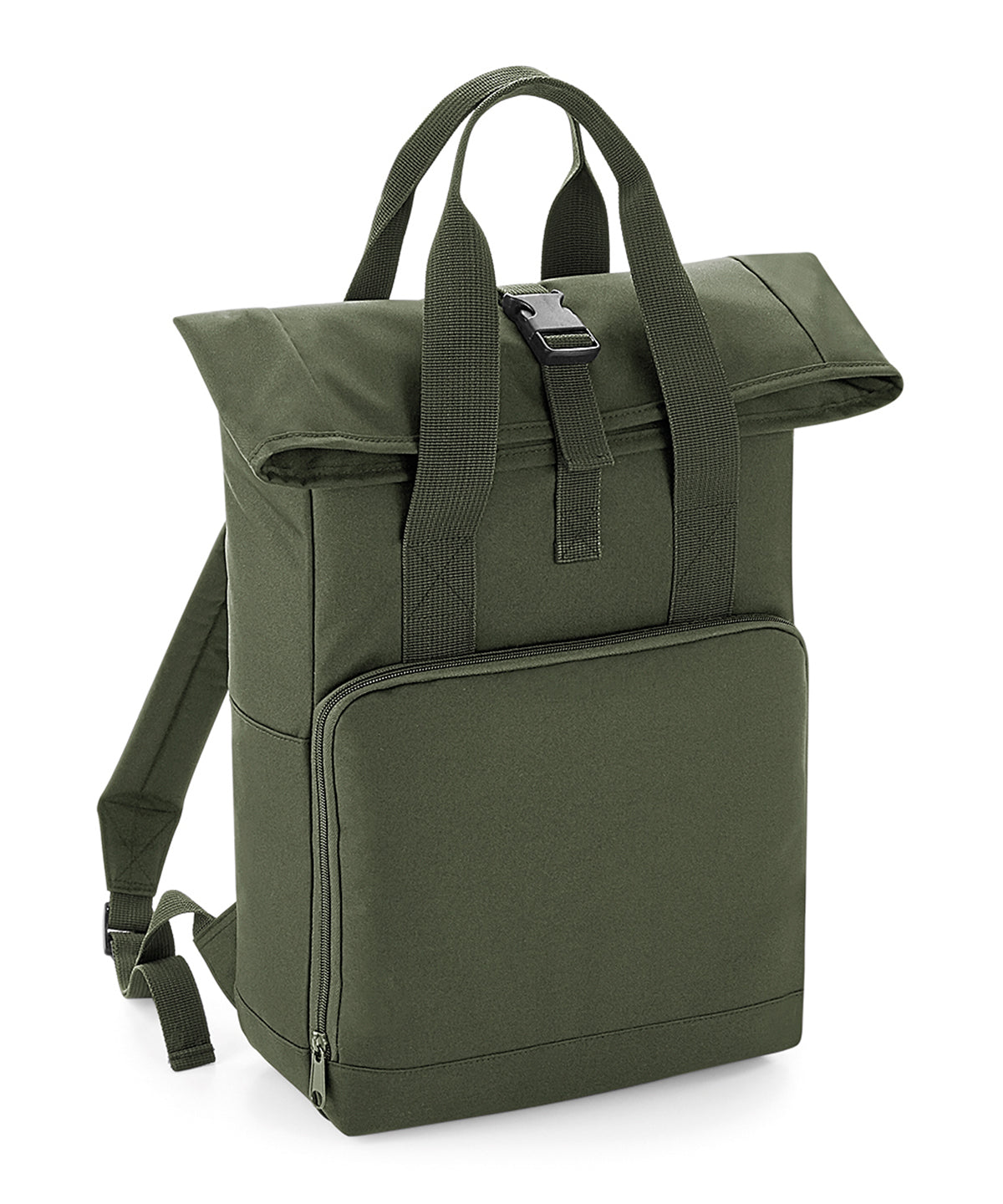 Bags - Tvåhands rulltoppryggsäck Olive Green One size