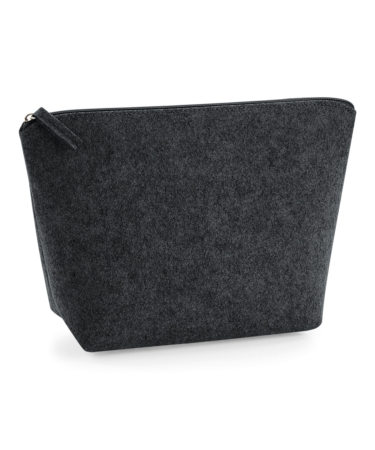 Bags - Felt Accessory Bag Charcoal Melange