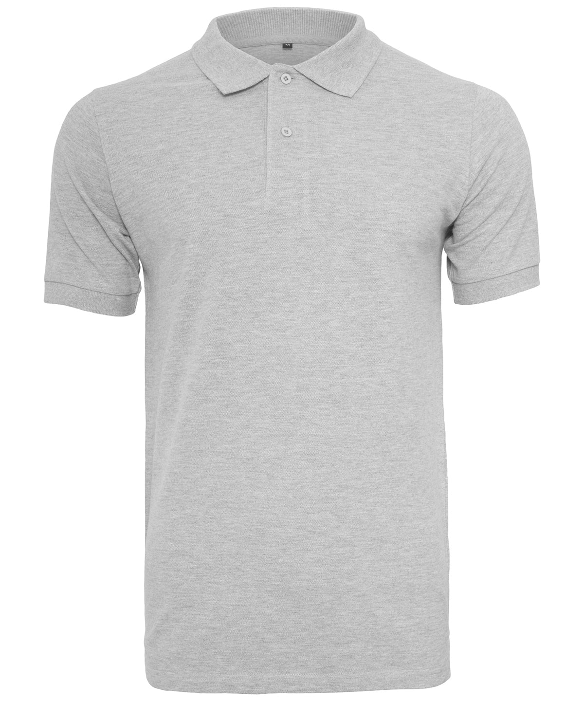 Polos - Piqué Polo Shirt – Sportig klassiker med en avslappnad stil Heather Grey