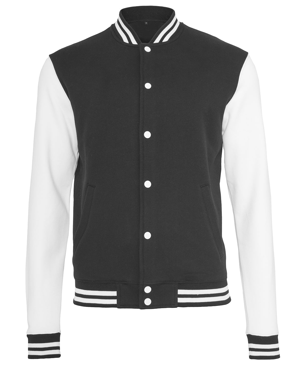 Jackets - Sweat College Jacket – Klassisk stil med modern komfort Black White