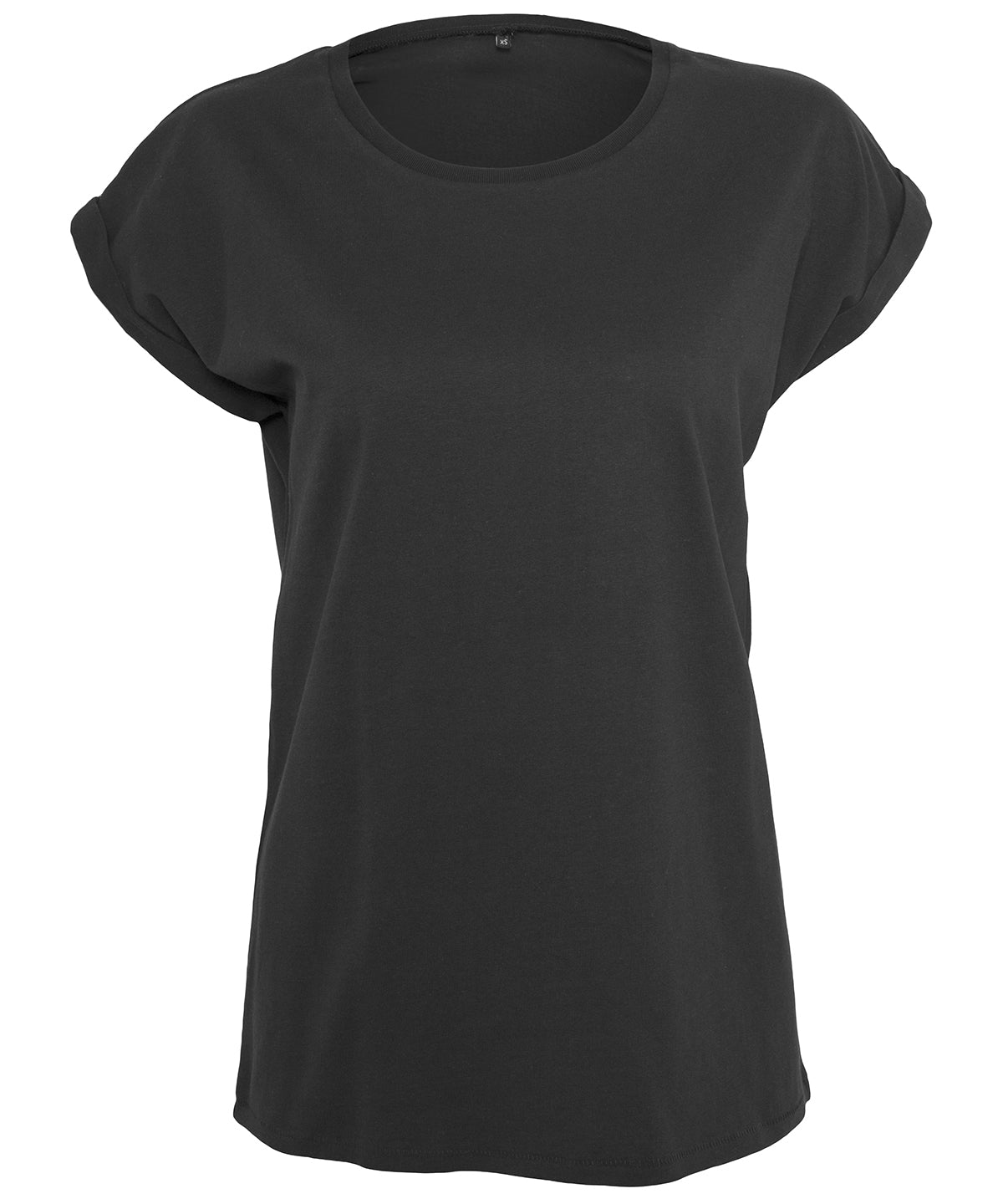 T-Shirts - Women's Extended Shoulder Tee Black XS