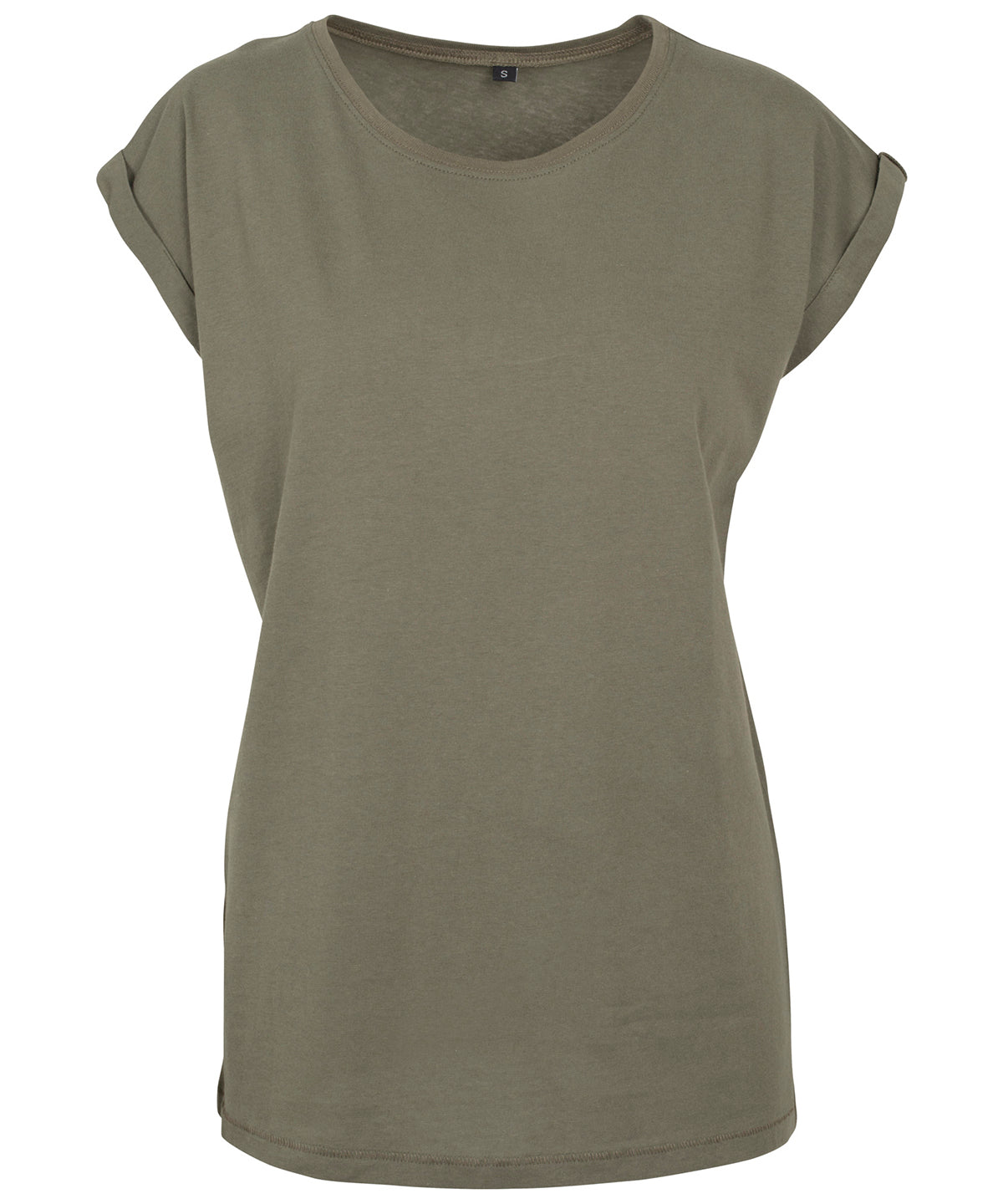 T-Shirts - Women's Extended Shoulder Tee Olive XS