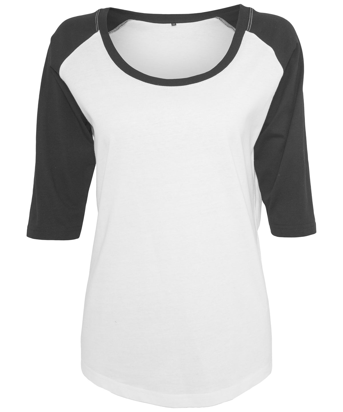 T-Shirts - Women's Contrast Raglan Tee – Klassisk sportig stil med en modern twist White Black