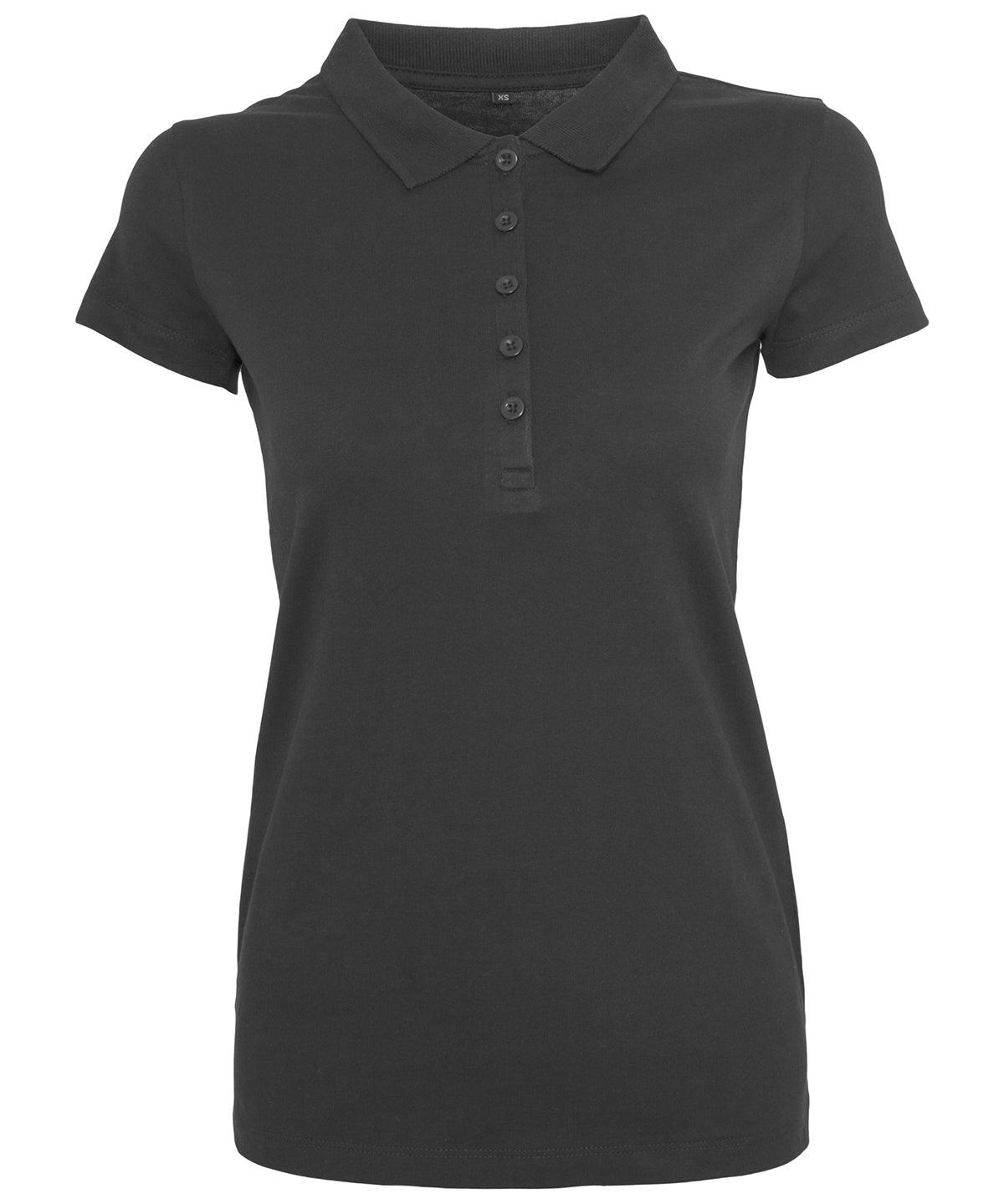 Polos - Women's Jersey Polo – Klassisk och stilren för alla tillfällen Black