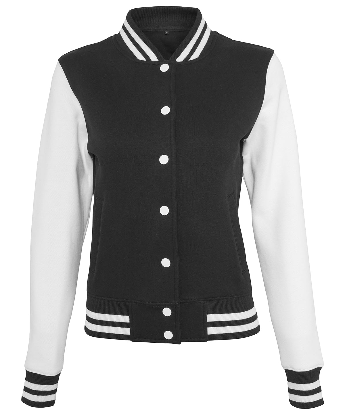 Jackets - Dam College Jacka – En stilren och sportig look Black White