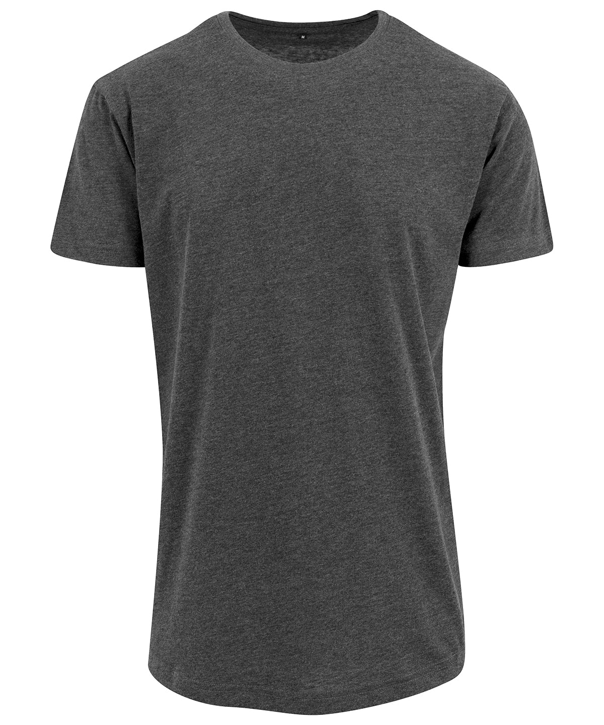 T-Shirts - Shaped Long Tee – Enkel och bekväm för alla tillfällen Charcoal