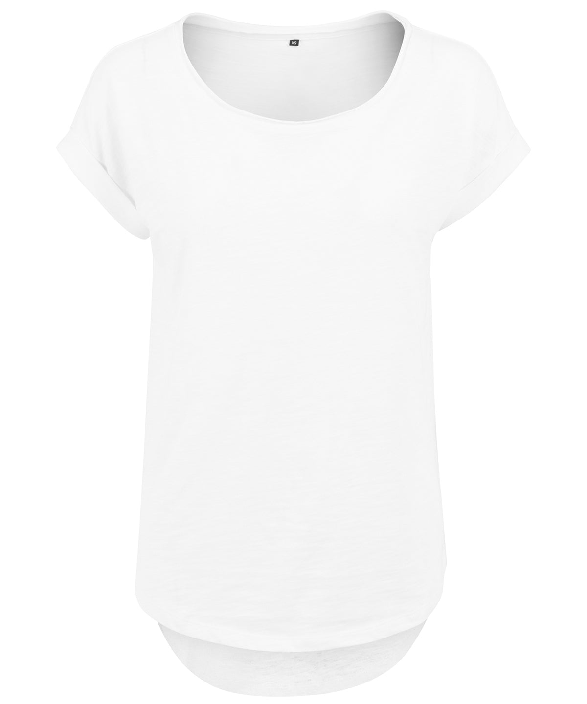 T-Shirts - Dam Long Slub T-shirt White