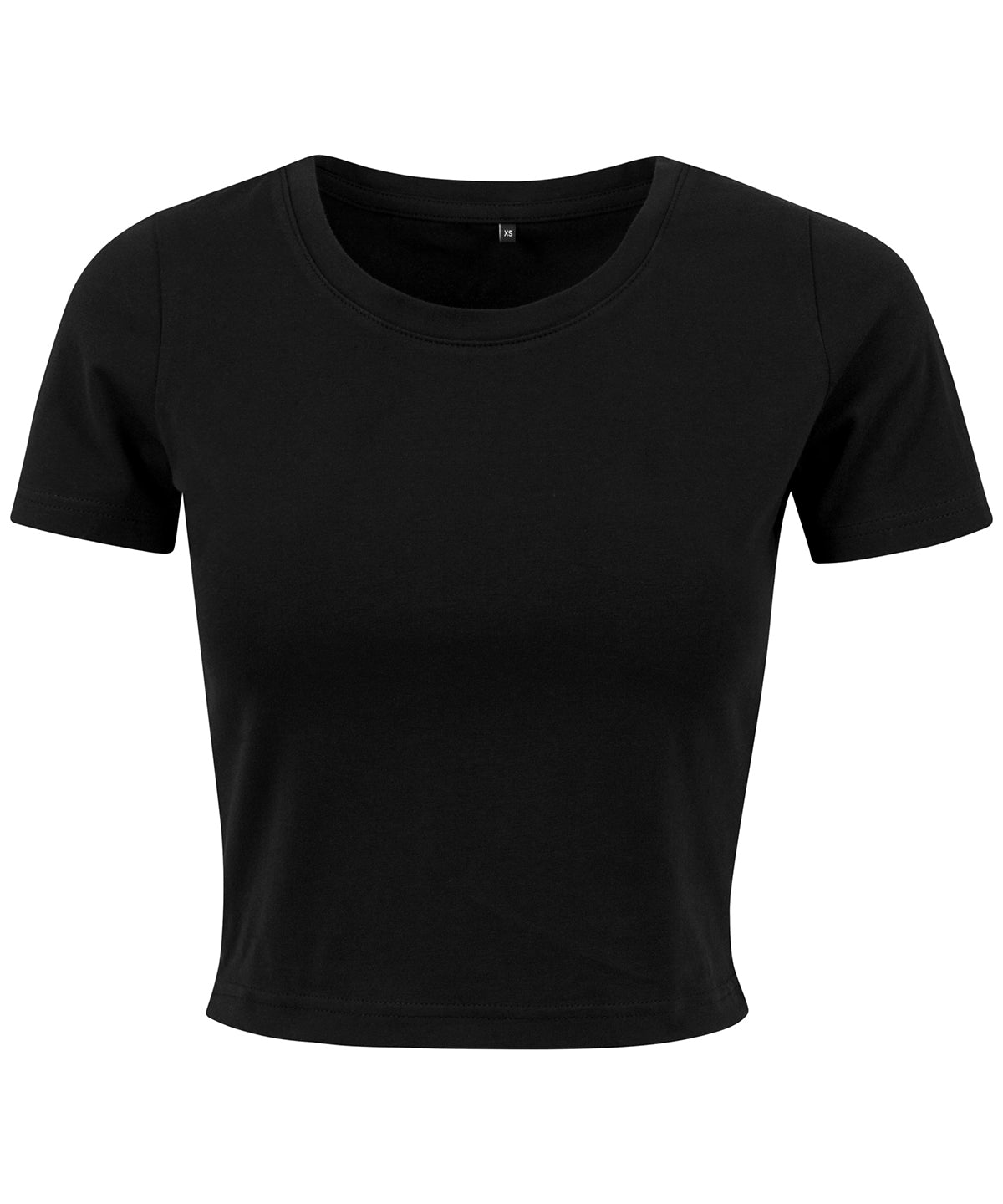 T-Shirts - Dam Cropped T-shirt – Sportig och trendig look Black