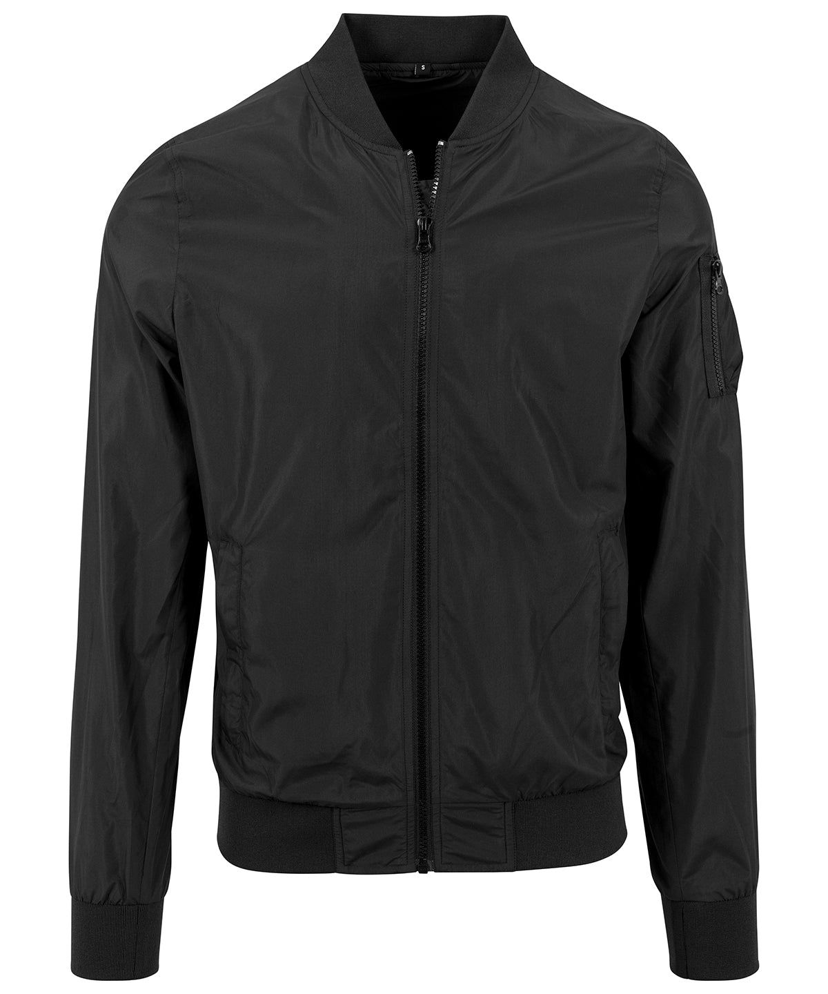 Jackets - Nylon Bomberjacka – Klassisk design med moderna detaljer Black