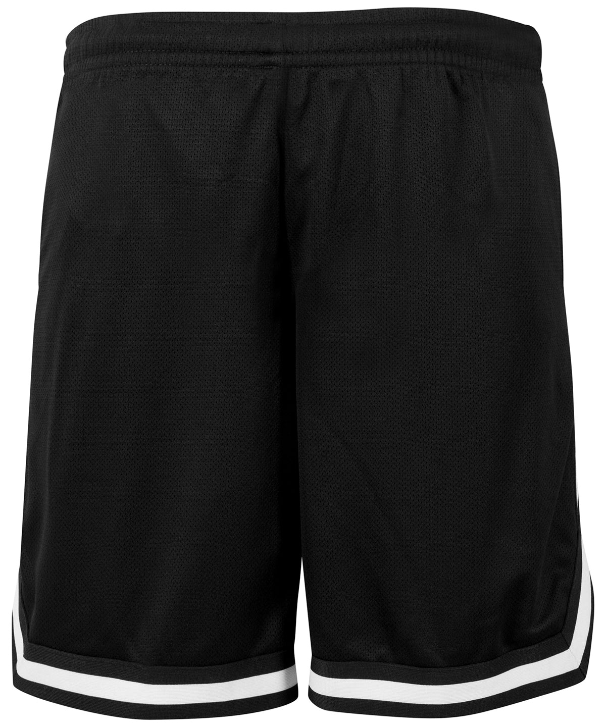 Shorts - Tvåtonade Mesh Shorts – Sportig och stilren design Black White