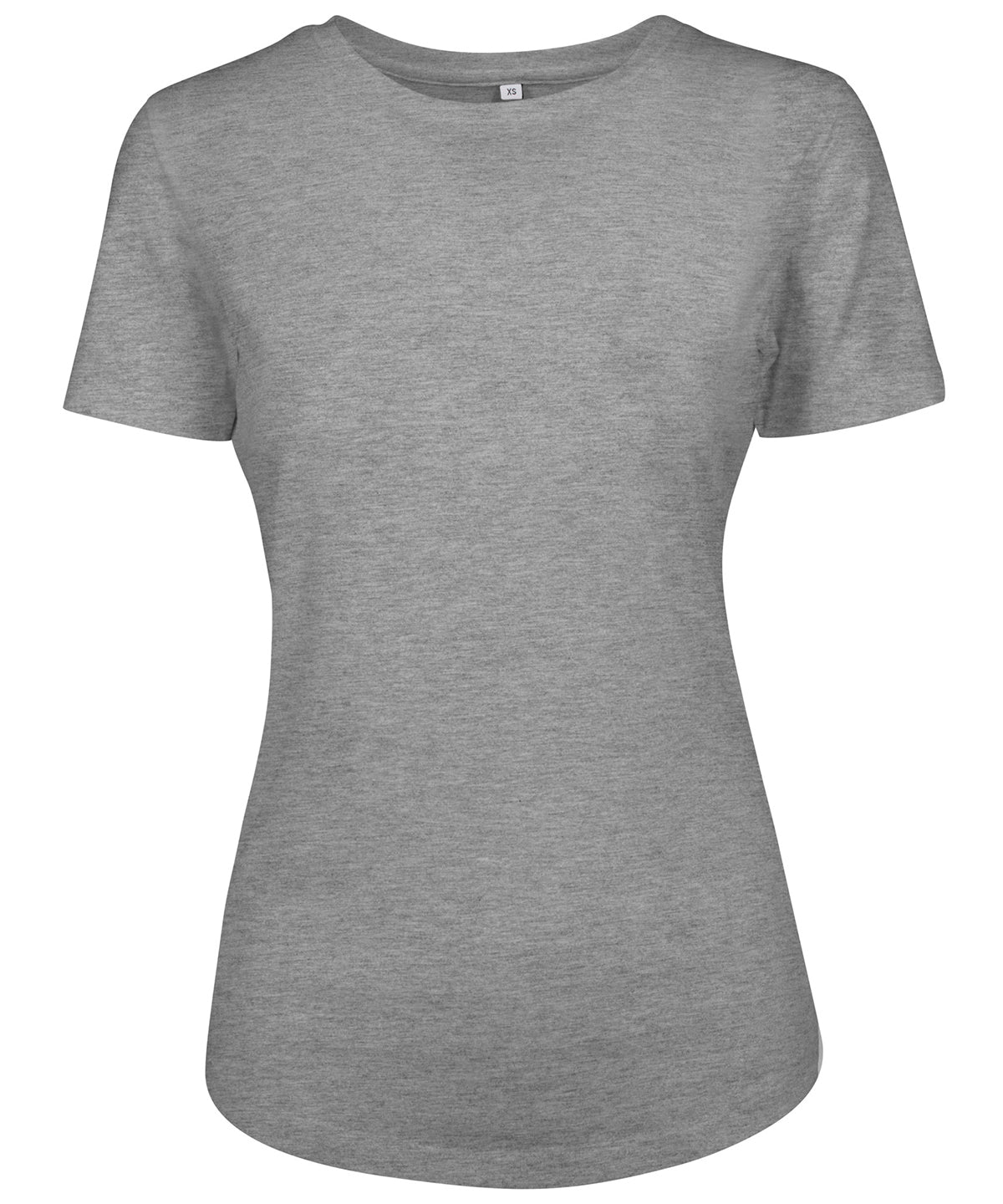 T-Shirts - T-shirt med sportig passform för dam Heather Grey