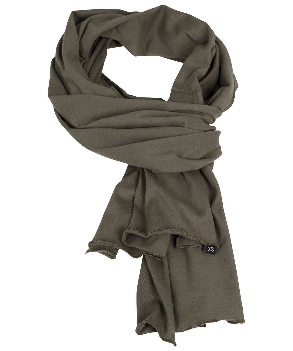 Scarves - Jersey-scarf – mångsidig accessoar Olive One size