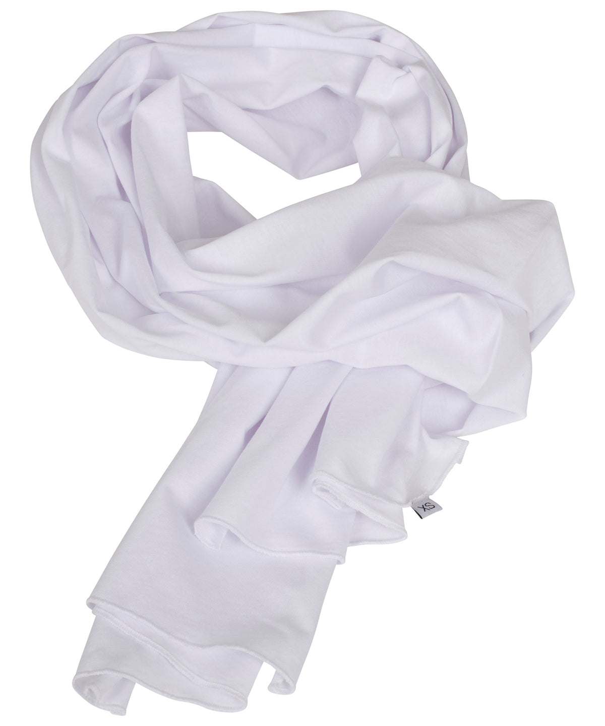 Scarves - Jersey-scarf – mångsidig accessoar White One size