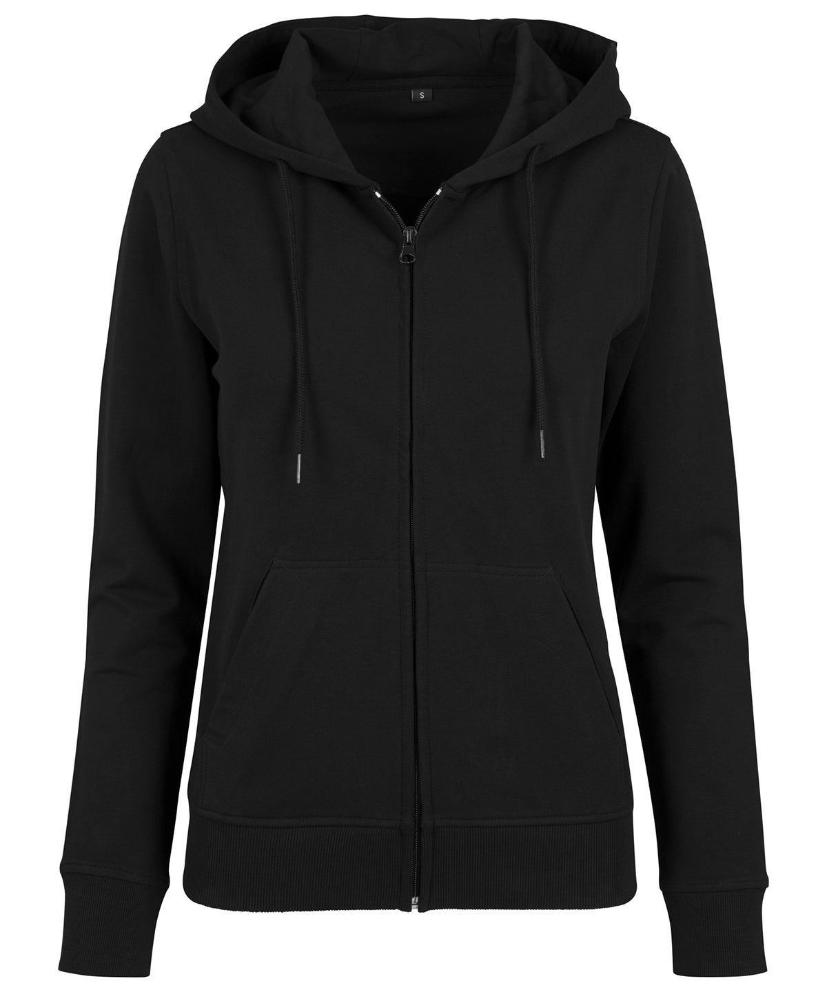 Hoodies - Zip hoodie i terry-material för dam Black