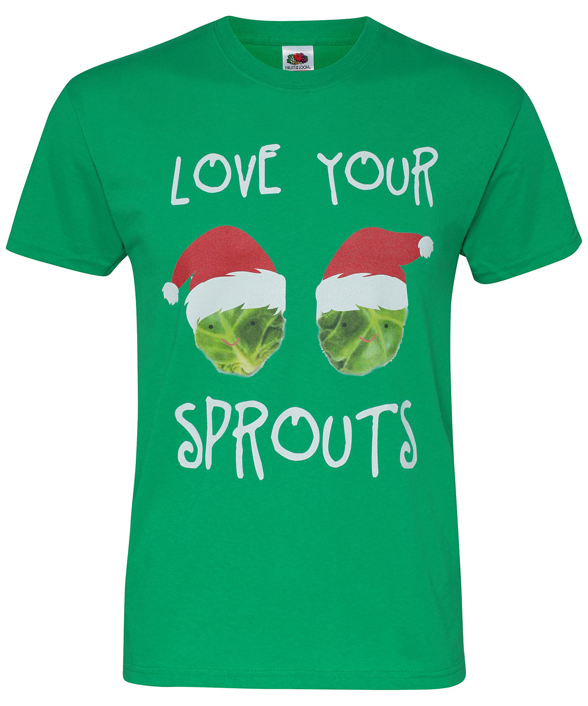 T-Shirts - Herr T-shirt med kort ärm 'Love your Sprouts'