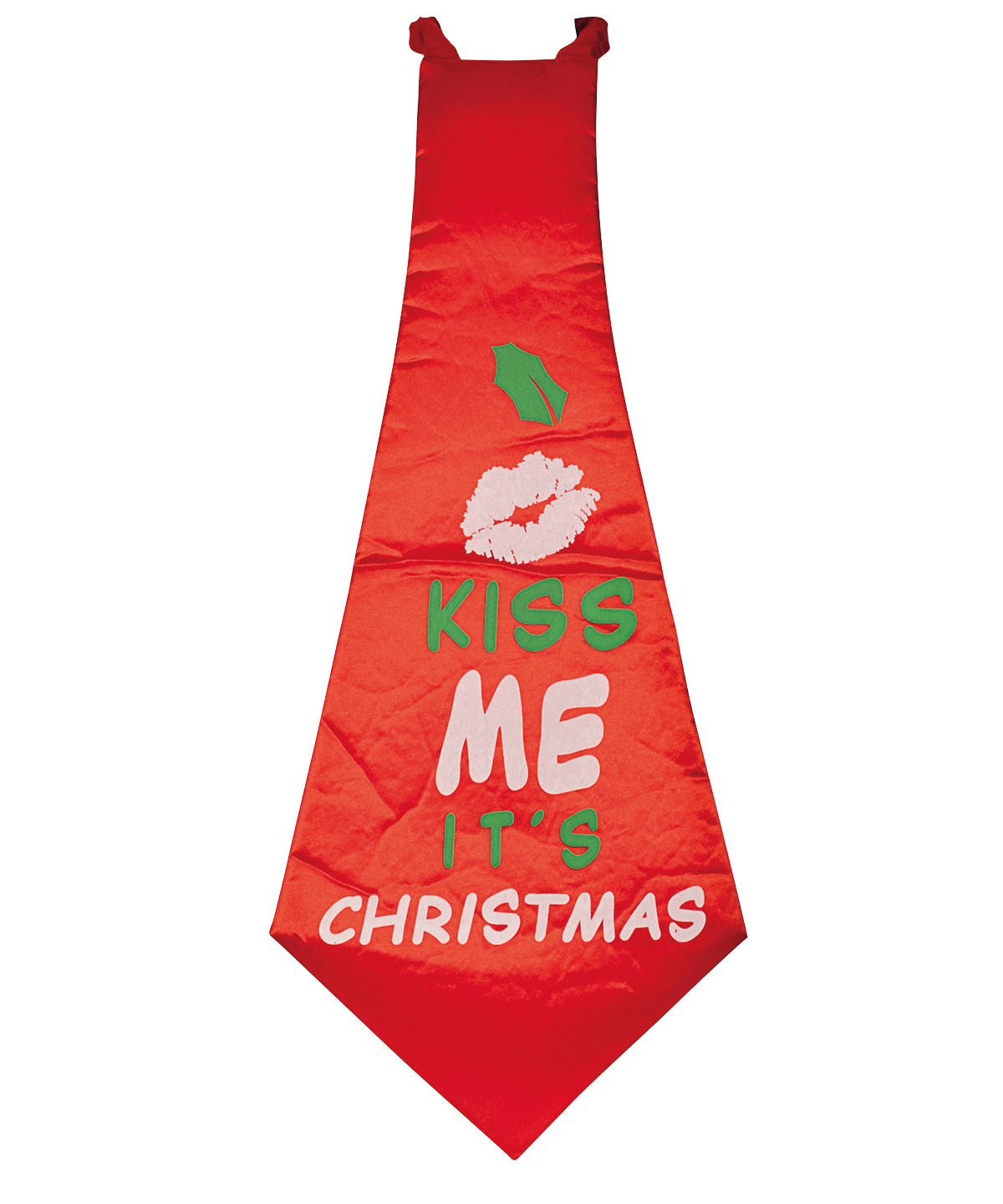 Ties - Festlig juleslips, 59 cm Red One size